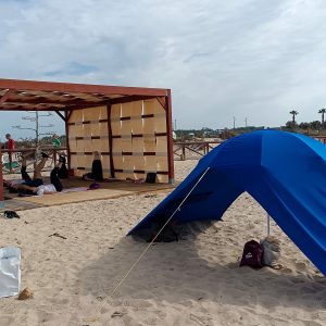 Hainma, el invento de una isleña para tener más sombra en la playa
